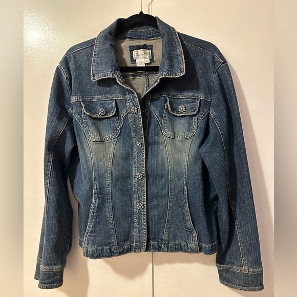 Live a Little Jackets & Blazers - Live a Little XL Women’s Jean Jacket